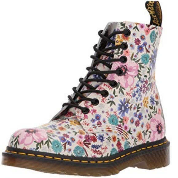 dr martens 1460 floral boots